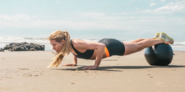 plaža i trening